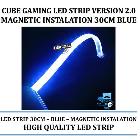 Cube Gaming Led Strip 30cm - Blue